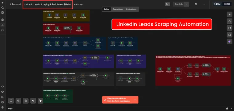 LinkedIn Lead Scraping Automation
