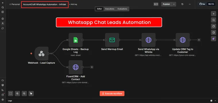WhatsApp AI Lead Qualification & Follow-Up Agent